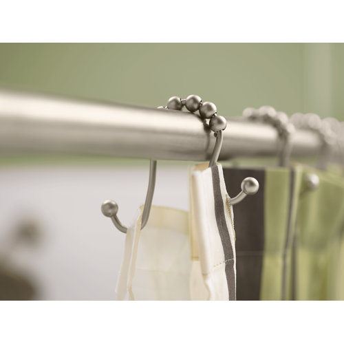 SR2201CH,BN,OWB Moen Double Shower Curtain Hooks & Reviews Wayfair